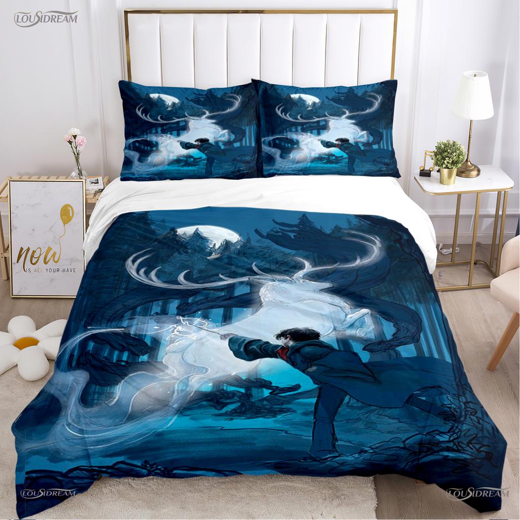 Comforter Magic Movie Tv Patt Halloween Comforter Bedding Sets Soft And S For Single/Double/Queen/King