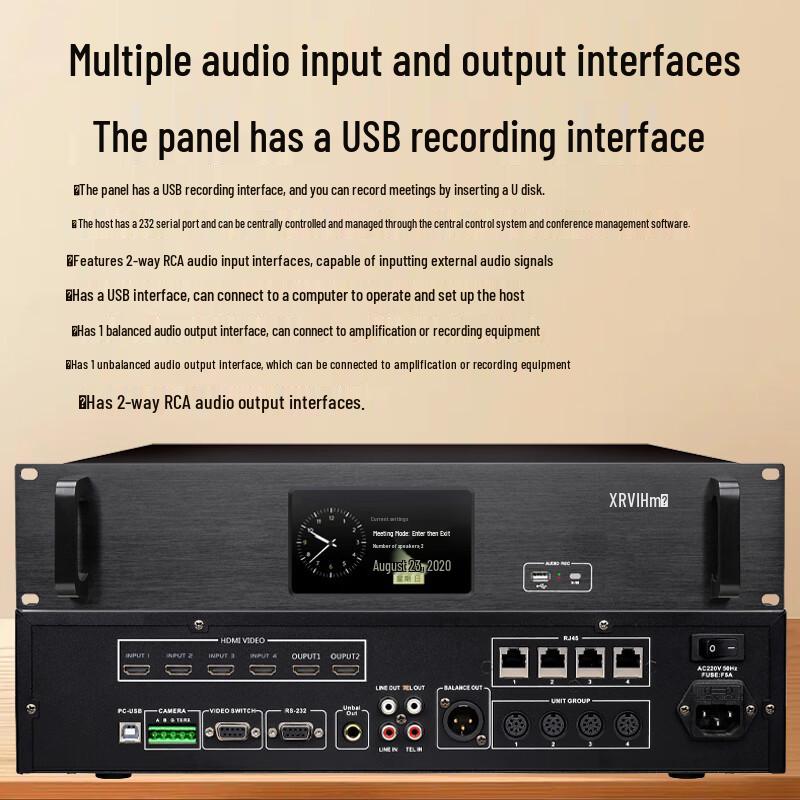 XEW-940 Series Wired Conference System Microphones (CN Version)