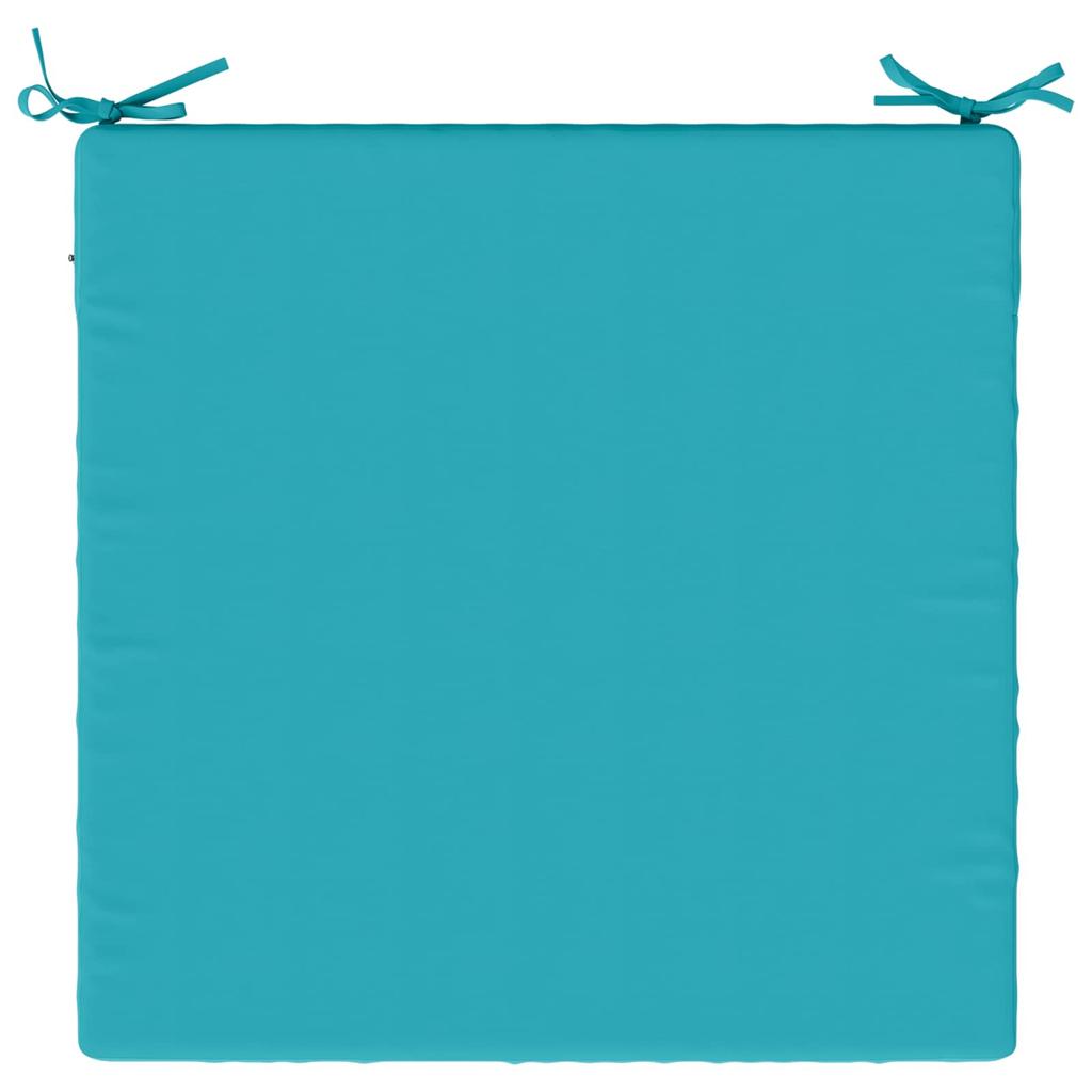 1 piece Seat Cushion SOEST 100percent  Polyester Turquoise