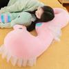 Cute Colorful Seahorse Throw Pillow Plush Toy Girl Bed Sleeping Doll Warm Heart To Accompany Girlfriend Birthday Gift