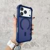 Matte Airbag Bumper Armor Shockproof Case for iPhone 17 Pro Max 15 16  Air 14 Plus 13 12 Phone For Magsafe Magnetic Cover