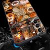 Pumpkin Autumn Leaves Coffee Phone Case for Samsung Galaxy S26 S25 S24 S23 S22 S20 S21 FE Ultra S25 Edge Plus 5G Soft TPU Cover
