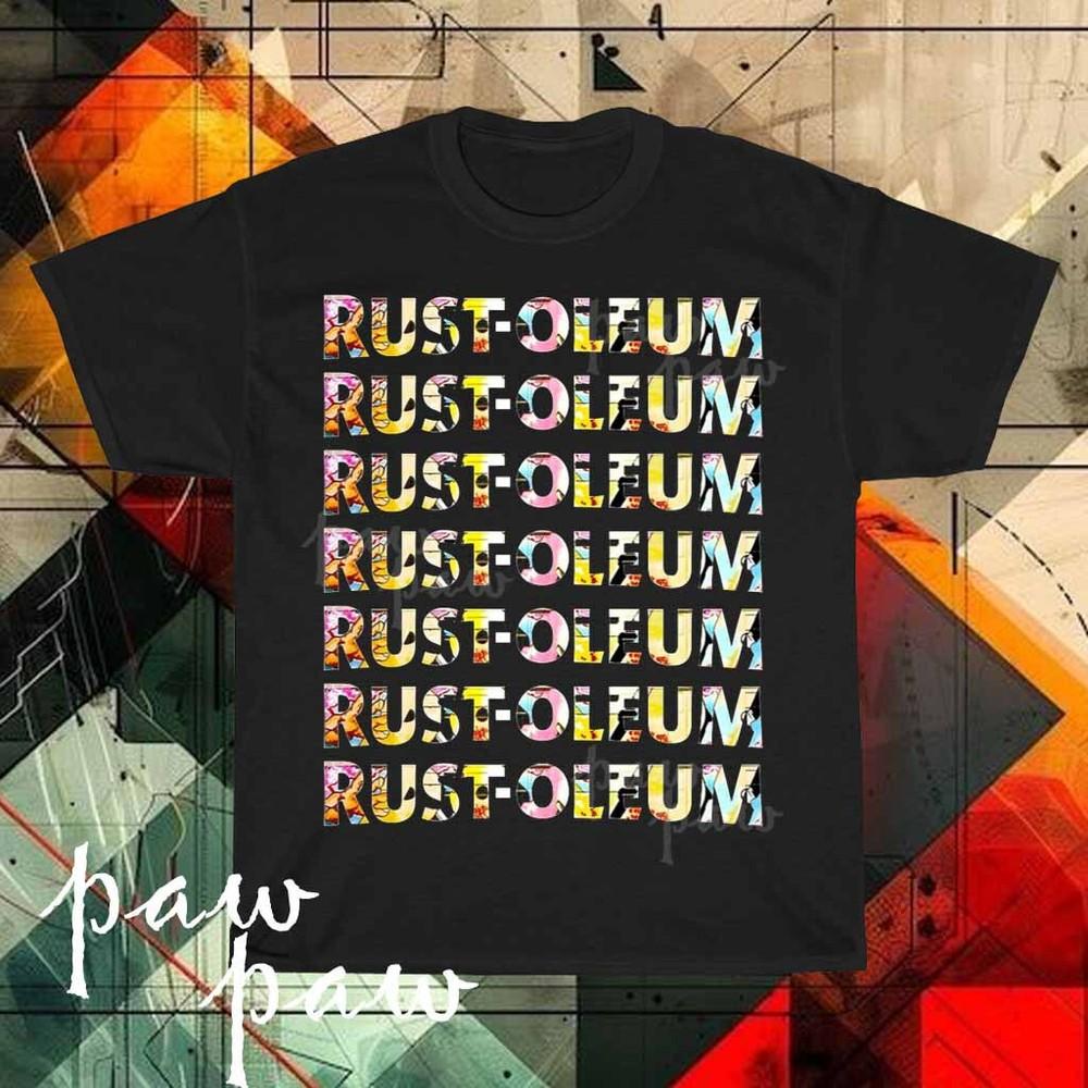 

New Rustoleum Spray Paints Logo Men s T-shirt funny size S to 5XL 4XL
