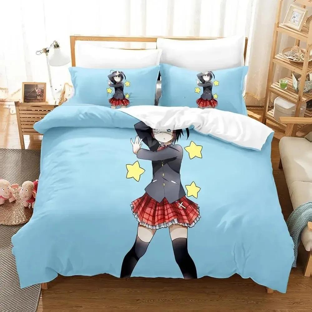 Chuunibyo Demo Koi Ga Shitai! Love Chunibyo Other Delusions! Bedding Set Single Twin Full Queen Bed Set Bedroom Duvet Cover Set