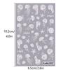 Jellyfish Summer Beach Nail Stickers Colorful Shell Starfish Conch Fish Adhesive Sliders Embossed Decals Manicure Foils Decor