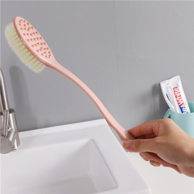Rub Bath Bath Brush Long Handle Soft Hair Bath Brush Rub Bath Bath Brush Bathroom Body Bath Brush Rub Back Bath Brush