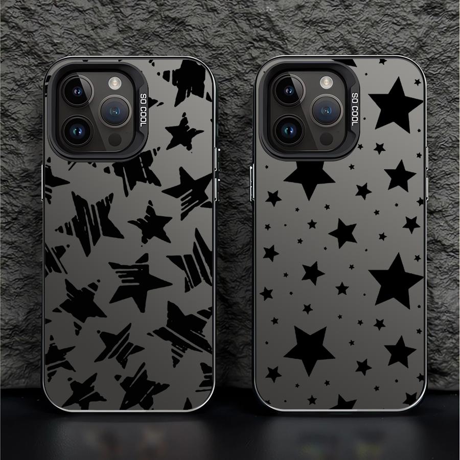 Five Pointed Star Phone Case for Realme 8i 8 4G 9i 10 4G 10 11 Pro 12 5G C15 C20 C21 C21Y C31 C33 C35 C53 C55 Capa Cover