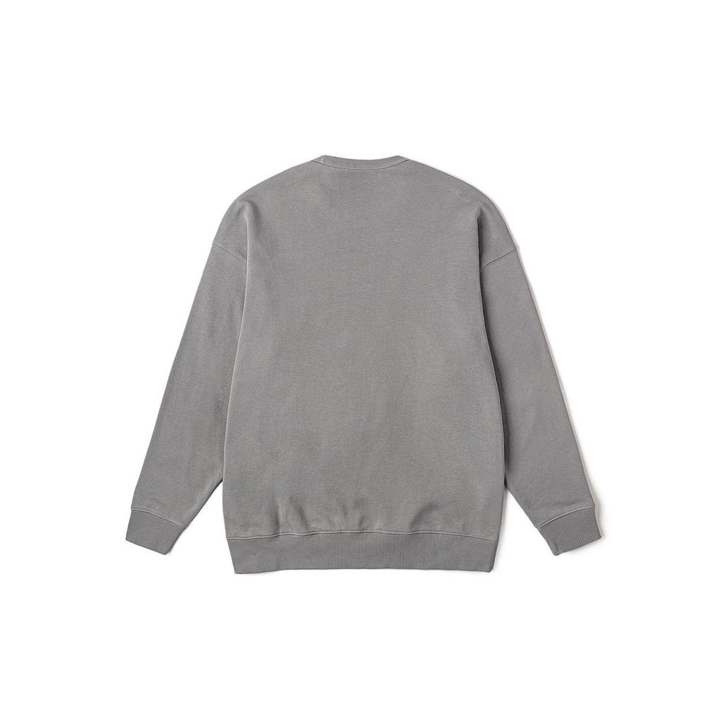 Vans X Hirono Collaboration FW24 Printed Crewneck Long Sleeve Sweatshirt Unisex Sweatshirt Gray VN000KPJAF1