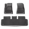 Tesla Model 3 Waterproof TPE Floor Mats, Double-Layer, Wear-Resistant with Lamb's Wool, Facelift Version.