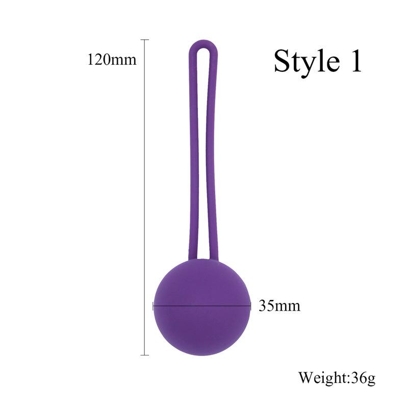 Orissi Kegel Smart Balls: Women's Vaginal Tightening Silicone Dumbbells, 3-Piece Postpartum Set