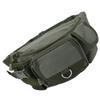 Fishing Bag Portable Polyester Storage Pack Bumbag Adjustable for Outdoor Hiking ClimbingMilitary