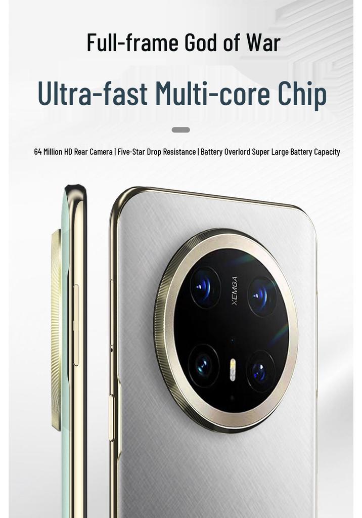 Brand New M70 Smartphone 5G Full Screen (Douyin/Kuaishou Compatible)