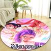 Personalized K-KPop Demon Hunters Round Chair Office Rug - Perfect for Mat, Office Chair & More - Ideal Gift for Birthdays and Holidays