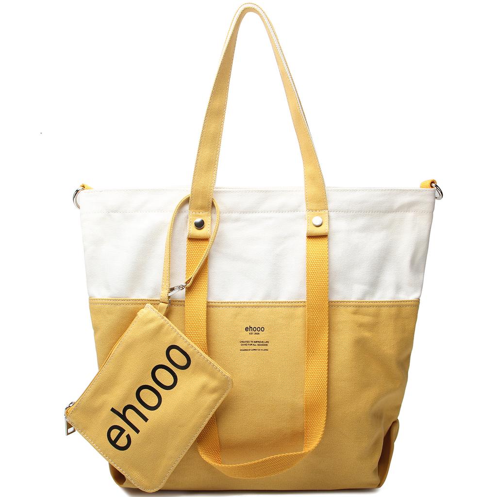 Spring Bag Canvas Bag Retro Washed Cloth Bag Bucket Bag Large Capacity Shoulder Bag