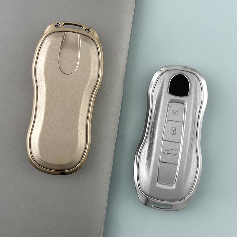 High-End Key Case for Porsche Panamera, Cayenne, Macan, and Taycan