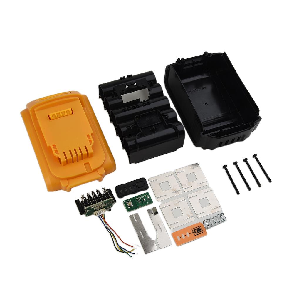 For DeWalt-DCB200 Battery Plastic Case PCB Protection Circuit Board For-DeWalt 18V 20V Repair And Assemble Batterie
