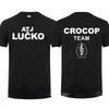 ATJ LUCKO Croatian Counter Terrorism Special Unit Force Tshirt Man Men Short Sleeved Tops Tee Shirt Summer Casual Short Sleeve