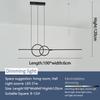 Nordic Simple led Chandelier for Kitchen Dining Room Hanging Lamps Modern chandelier Decoration bedroom Indoor Lighting Fixture