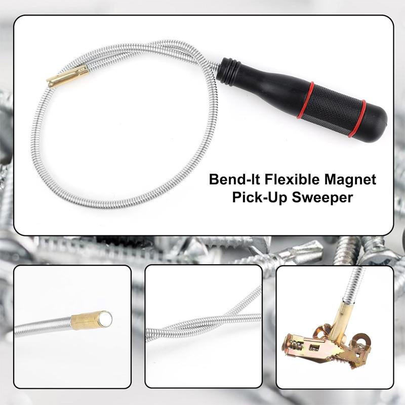 Telescopic Magnetic Pick Up Tool Magnet Retrieval Stick (1.5LB 5LB 10LB 15LB) for Car Repairing Machinery Maintenance Car Tools