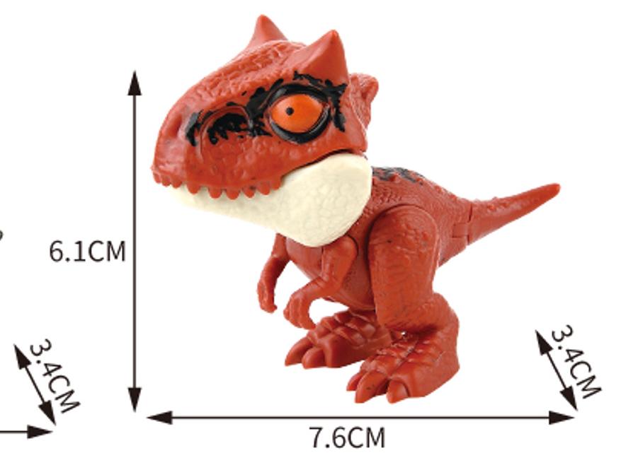 New Children's Educational Finger-Biting Dinosaur Toy Set - Blind Bag Edition
