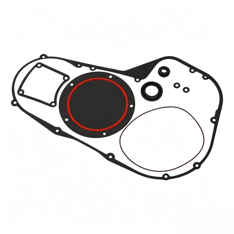 Motorcycle Clutch Primary Cover Gasket Seal Kit 34901-94C for Harley-Davidson Road King Electra Glide 1999-2006 Street Rod 2006