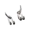 New Punk Earring For Men Detachable Dual Purpose Stud Earrings Prong Ear Charms Fashion Jewelry