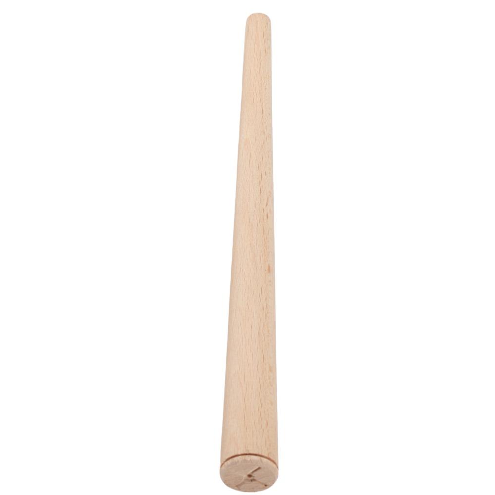 2.5 X 2.5 X 25cm Wood Ring Mandrel Wood Color Jewelry Mandrel Tool Professional Jewelers