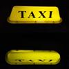 keehui Yellow Shell withTaxi Sign and Magnetic Base,12VDome Light,Taxi Cab Roof Top Illuminated Sign Topper Car,12V Car Top Light Waterproof with