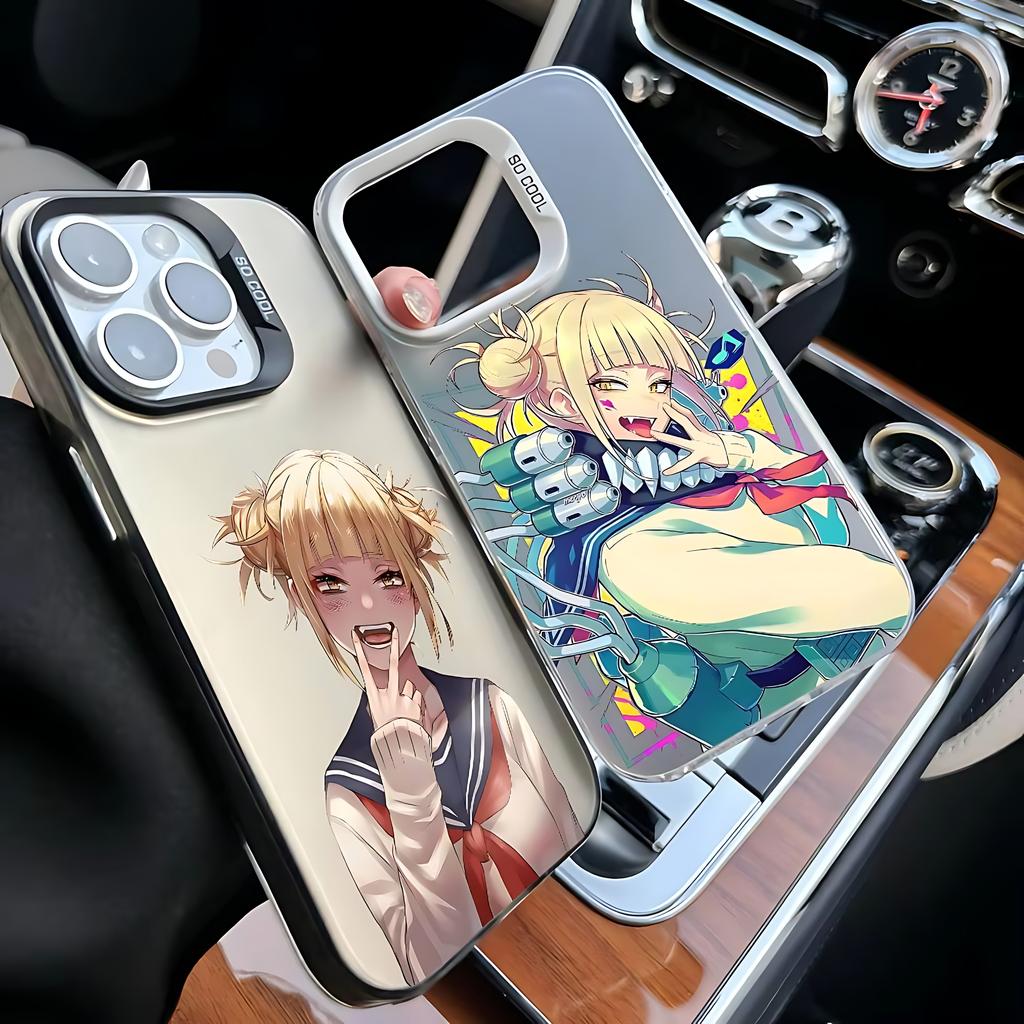 Anime Himiko Toga Cartoon Phone Case For iPhone 17 16e 16 15 14 13 12 11 Mini Pro Max XR XSMAX 8 7 Air Plus Anti Fall Back Cover