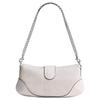 COACH Soho flap 25 classic presbyopic chain shoulder strap coated canvas and cowhide shoulder bag medium women's white