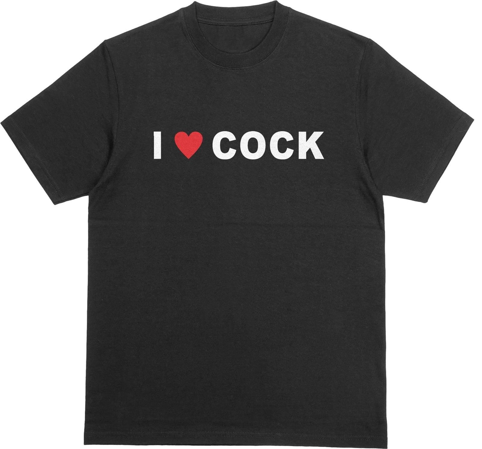 

I LOVE COCK T-Shirt | Funny Rude Novelty Joke Tee | Free Domestic UK Postage 5XL різнокольоровий