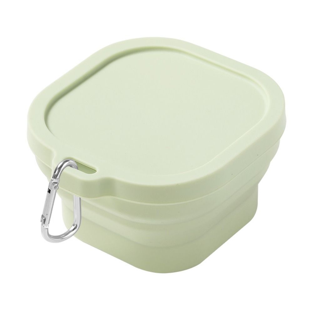 Silicone Camping Bowls Portable Food Storage Container Large Capacity Foldable Lunch Box  Travel