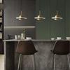 Nordische minimalistische Kupfer-Marmor-Pendelleuchte für Schlafzimmer, Café, Restaurant oder Bar