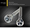 New Bao Professional Silver-Plated Brass Trumpet Mouthpiece (7C, 3C, 5C, 1.5C)