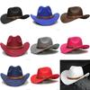 Klassieke Western Cowboyhoed Met Brede Rand Voor Zomerse Zonbescherming Volwassenen En Kinderen
