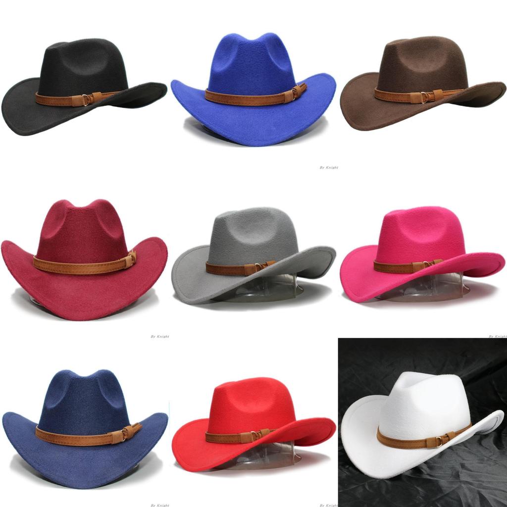Klassieke Western Cowboyhoed Met Brede Rand Voor Zomerse Zonbescherming Volwassenen En Kinderen