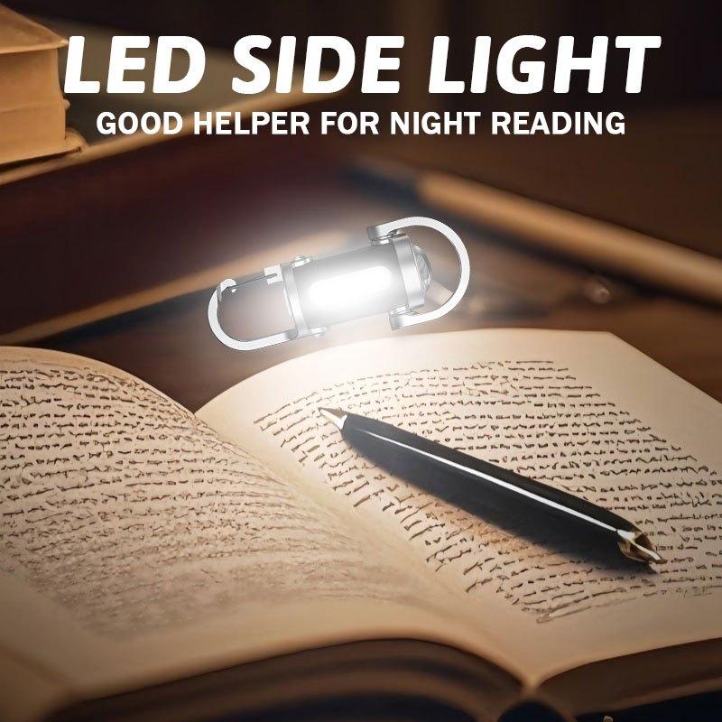 Flashlight Keychain USB Charging Hook 200 Lumen Ultra Bright Portable Emergency Flashlight Suitable for Camping, Hiking, Home,  Essential for Hiking