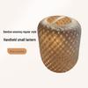 Handwoven Bamboo Lantern - Rustic Pastoral Décor, Portable 12x16 Lantern for DIY Home Decoration & Performance Dance