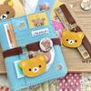 Creative Cartoon Little Bear Notebook Straps Kawaii Adjustable Elastic Loose-Leaf Notebook Band Binding Rope Binder Strap