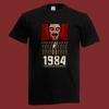 1984 Neunzehnhundertvierundachtzig George Orwell Herren Schwarz Größe S-5XL