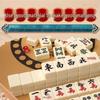 Brangdy Großes Elfenbein Mahjong Set