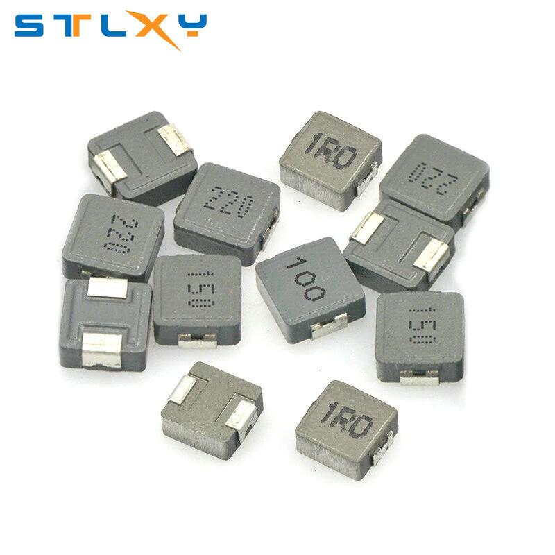 10pcs/lot 0630 SMD Power Inductor 1~22uH Multiple Specifications High Frequency Voltage Stabilizing Chip Inductor Sample Kit