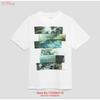 Presale Garden of Words T Shirt White Makoto Shinkai Japan Limited Vintage Washed Slightly Versatile Streetwear Stretched