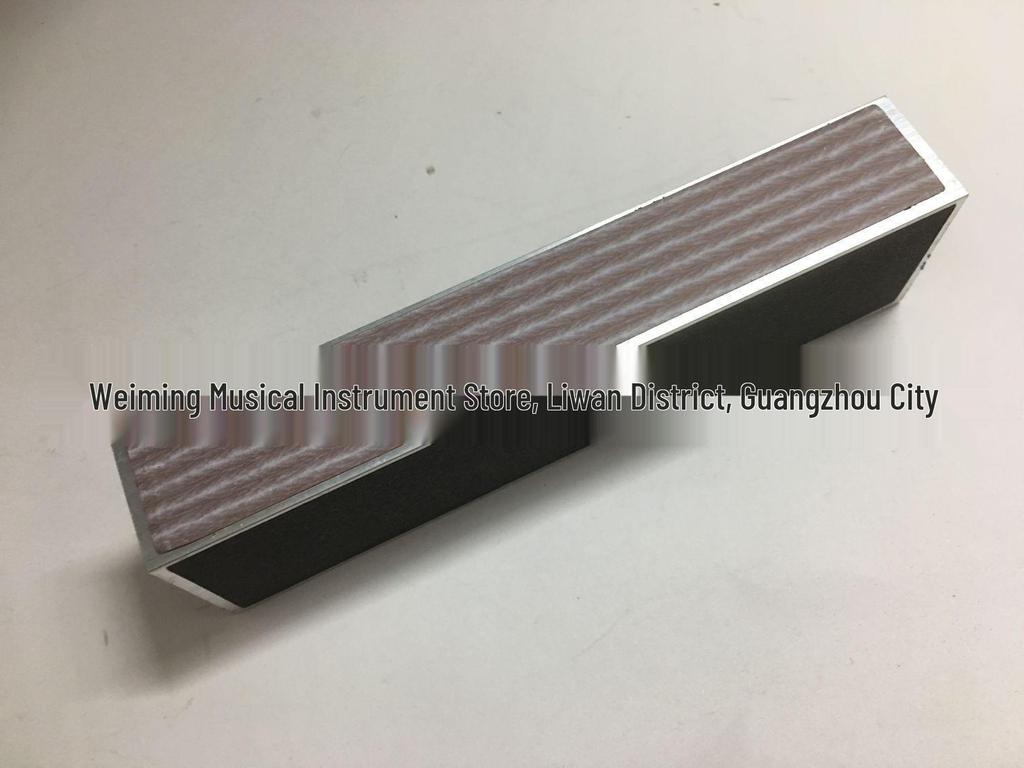 Guitar Fret Leveling Bar with Sandpaper - Polishing Tool for Electric, Bass, and Acoustic Guitars