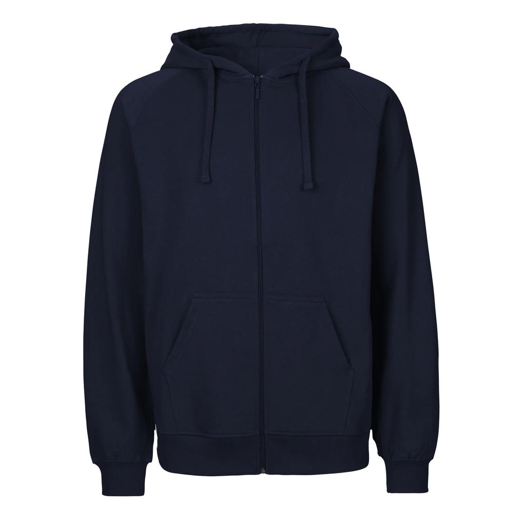 Tigerbomull av Neutral Unisex Vuxen Huvtröja med Dragkedja