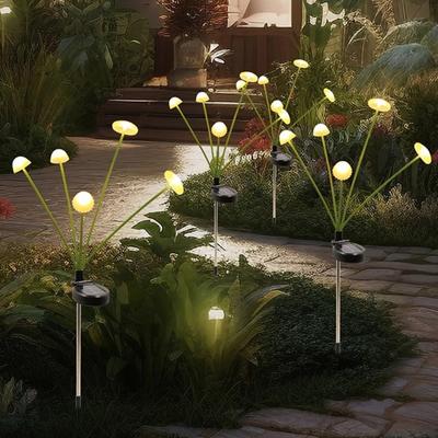 Gartenlicht Solarbetrieben Quallenform Außenhoflicht Wasserdicht Kratzfest Kleine Größe Gartenlampe