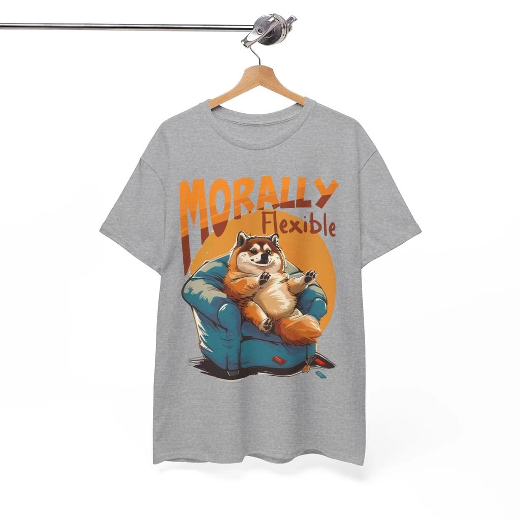 Morally Flexible Funny T-Shirt - Ridiculous & Hilarious Tee for Laugh