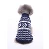 Festive Dog Sweaters: Snowflake, Christmas, Halloween, and Elk Designs