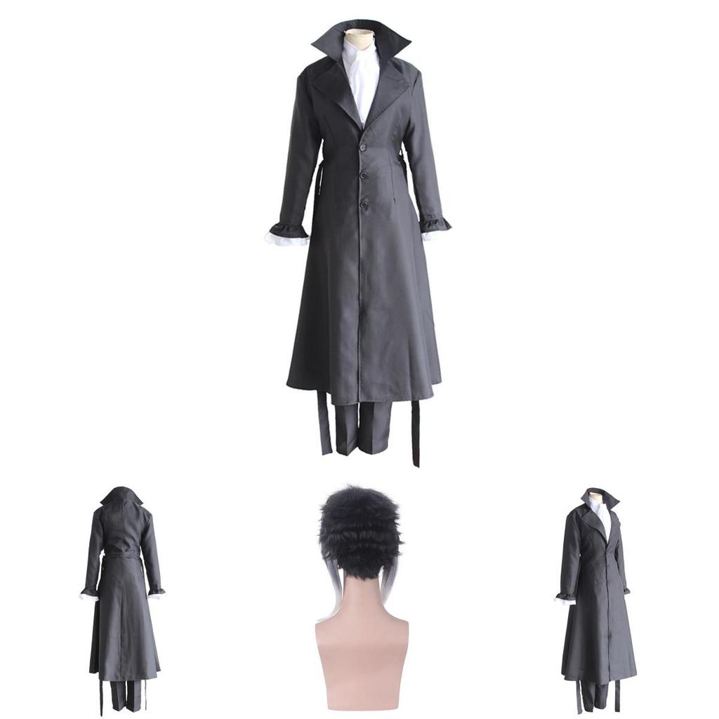 Luxurious Bungo Stray Dogs Ryunosuke Akutagawa Cosplay Costume With Exquisite Workmanship