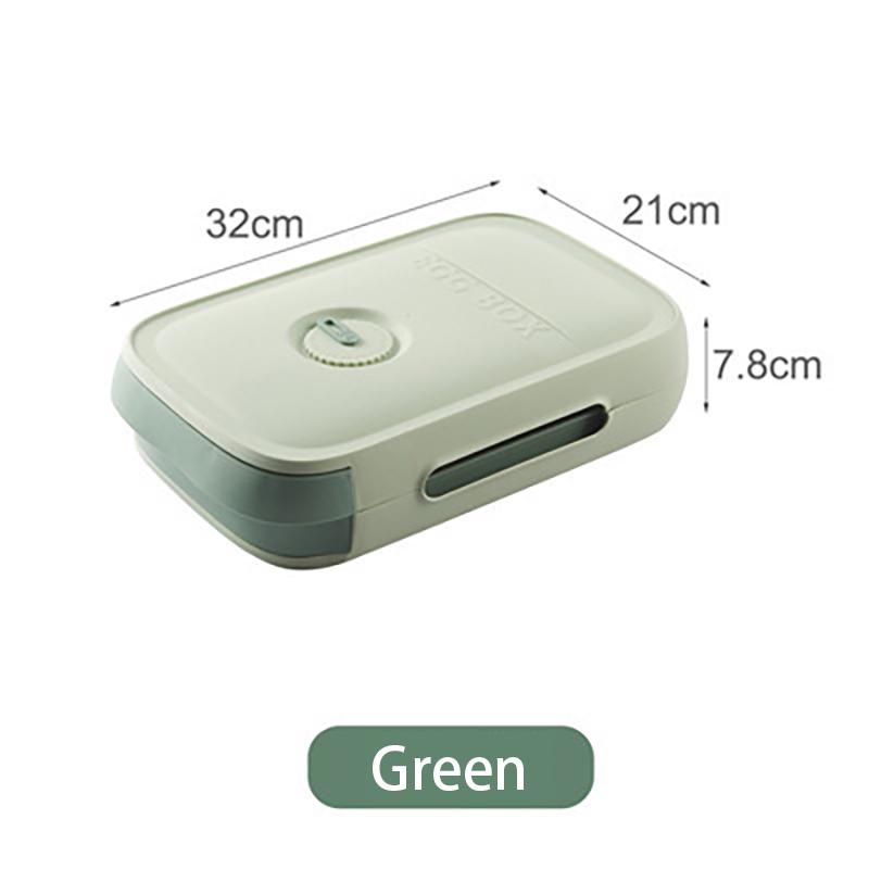 

Новый ящик для хранения яиц в холодильнике, кухонный складной портативный пластиковый контейнер для яиц, органайзер для кухонных принадлежностей зелёный